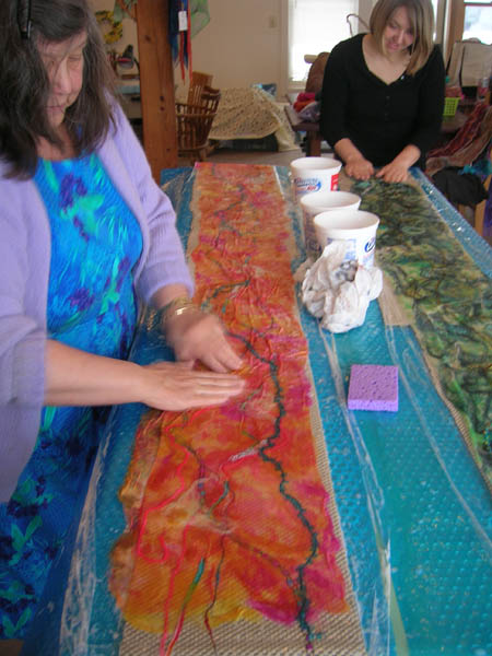 FELTED SCARVES 1